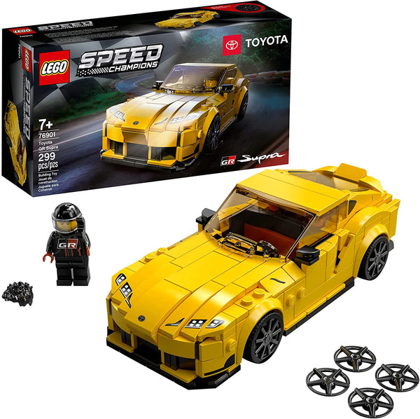 LEGO Speed Champions Toyota GR Supra Building Kit - 299 pcs - Age 7+