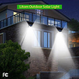 Litom Outdoor Wireless 24 LED Motion Solar Lights