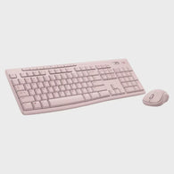 Logitech 2.4GHz Wireless Keyboard & Compact Mouse Combo - Rose