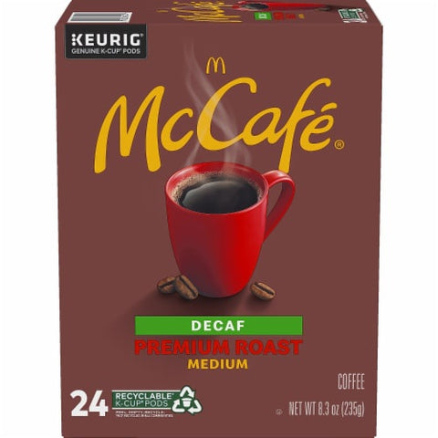 McCafe Decaf Premium Roast Medium 24 Count