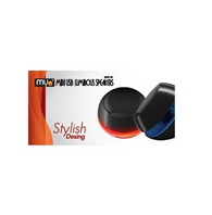 Myo 2.0 USB Mini Speakers with 3d Sound Effect Black/Green