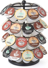 Nifty K-Cup Carousel | 35 K-Cup Holder, Spins 360-Degrees - Black