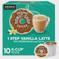 The Original Donut Shop Vanilla Lattee K-Cup Coffee Pods - 10 Ct