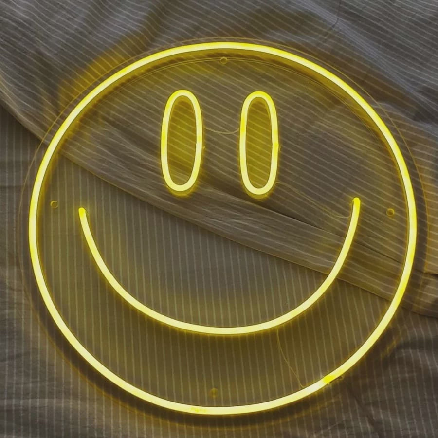 West & Arrow LED Neon Smiley Face Sign – online.bb