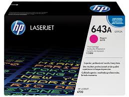 HP 643A Magenta Original LaserJet Toner Cartridge (Q5953A)