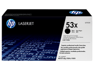 HP 53X High Yield Black Original LaserJet Toner Cartridge (Q7553X)