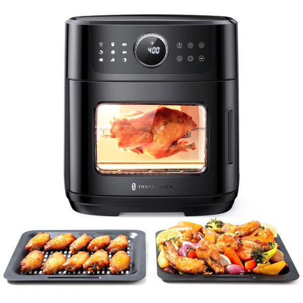TaoTronics 13 Quart Air Fryer 1700W 9 in 1 Air Fryer Oven Oilless Cooker w/ Rotisserie