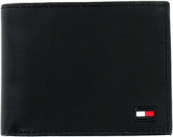 Tommy Hilfiger RFID Black Leather Wallet & Valet
